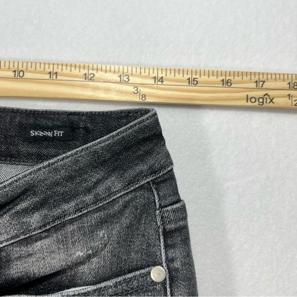 Judy Blue JB84151 Skinny Distressed Black Wash Jeans Women’s 9/29 NWOT Stretch - Picture 5 of 12